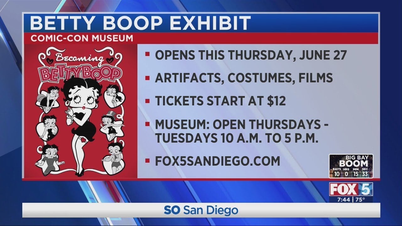 Comic Con Museum to unveil brand new exhibit — Becoming Betty Boop