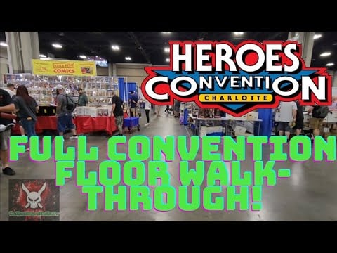 Heroescon 2024 : Entire Convention Floor Coverage – Arists Alley, SLABBED Comics, & So Much More!