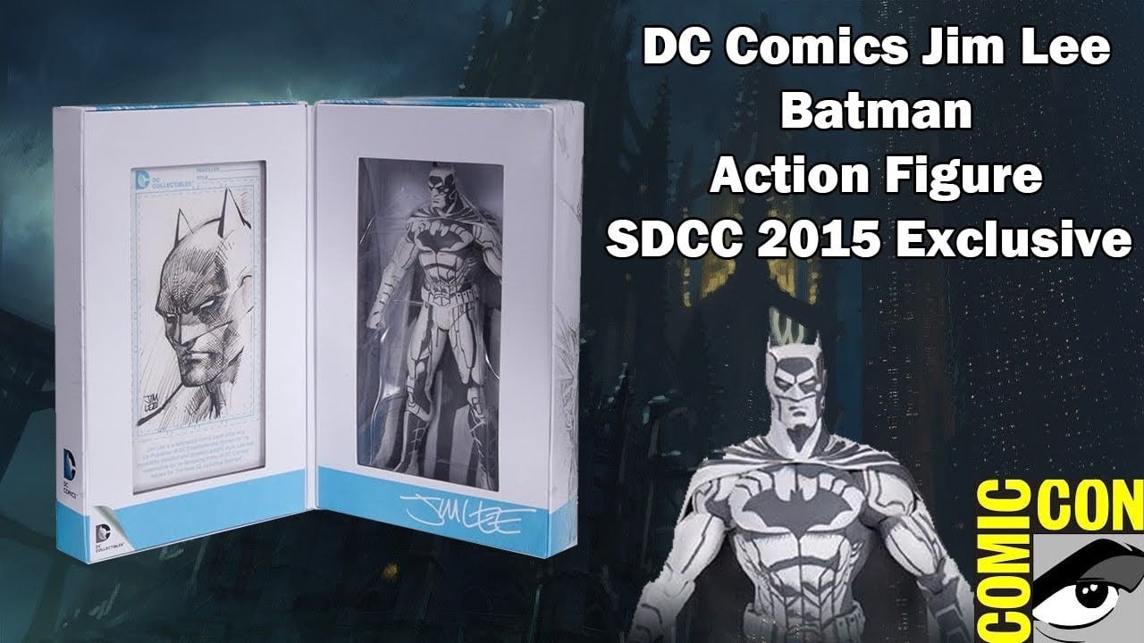 Jim Lee Batman BlueLine San Diego Comic-Con 2015 exclusive