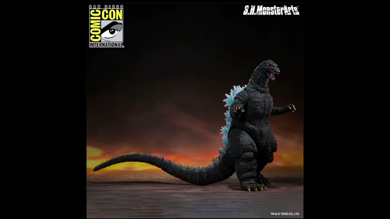 Sh monsterarts Godzilla 1989 San Diego Comic Con exclusive #godzilla #comiccon2024 #godzillafigure