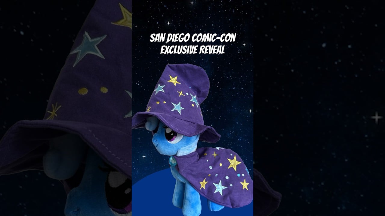 Trixie My Little Pony Plush – San Diego Comic-Con Exclusive Reveal