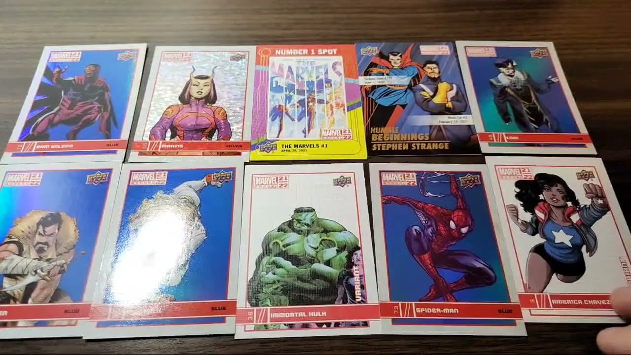 2023 San Diego Comic Con Special: 2021-22 Upper Deck Marvel Annual – I Must Break You (7/22/2023)