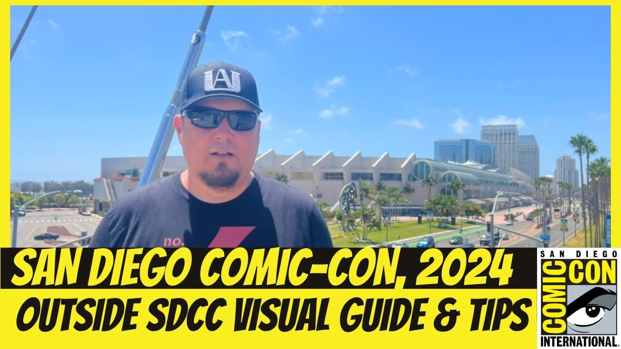 2024 Outside SDCC (San Diego Comic-Con) Visual Guide With Tips for Offsite Activations, Food & More