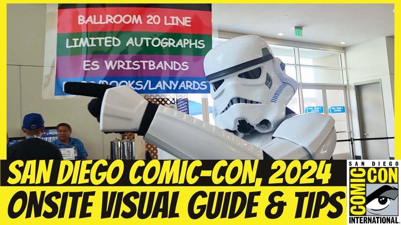 2024 San Diego Comic-Con (SDCC) Visual Guide (Lines, Wristbands, Navigating Escalators & More)