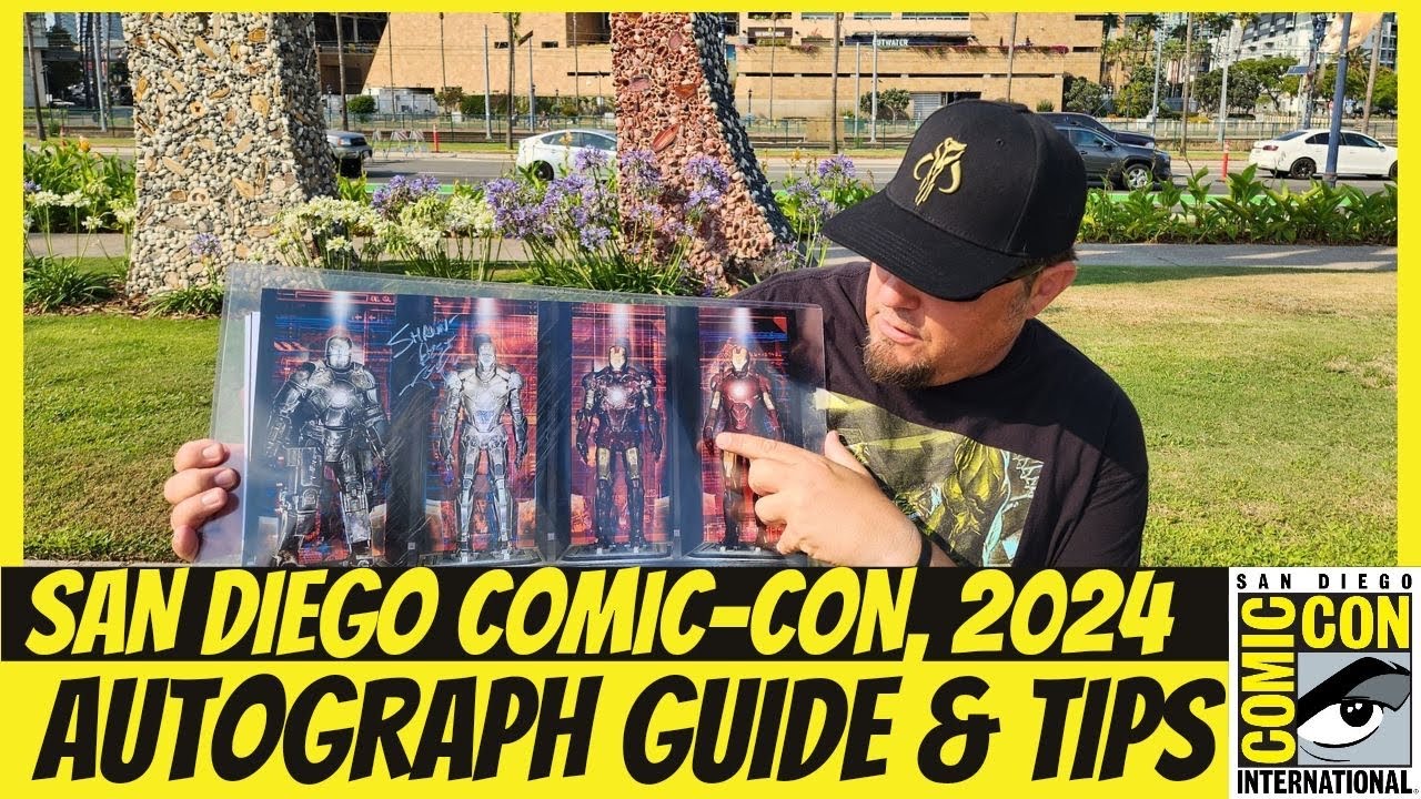 2024 SDCC San Diego Comic-Con Autograph Signing Prep Guide & Tips