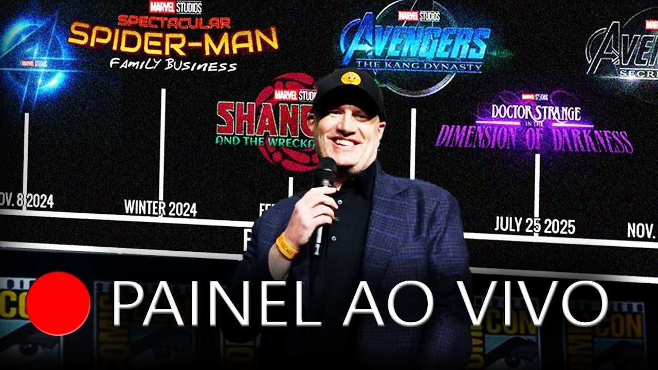 ASSISTINDO JUNTOS AO PAINEL DA MARVEL NA SAN DIEGO COMIC CON