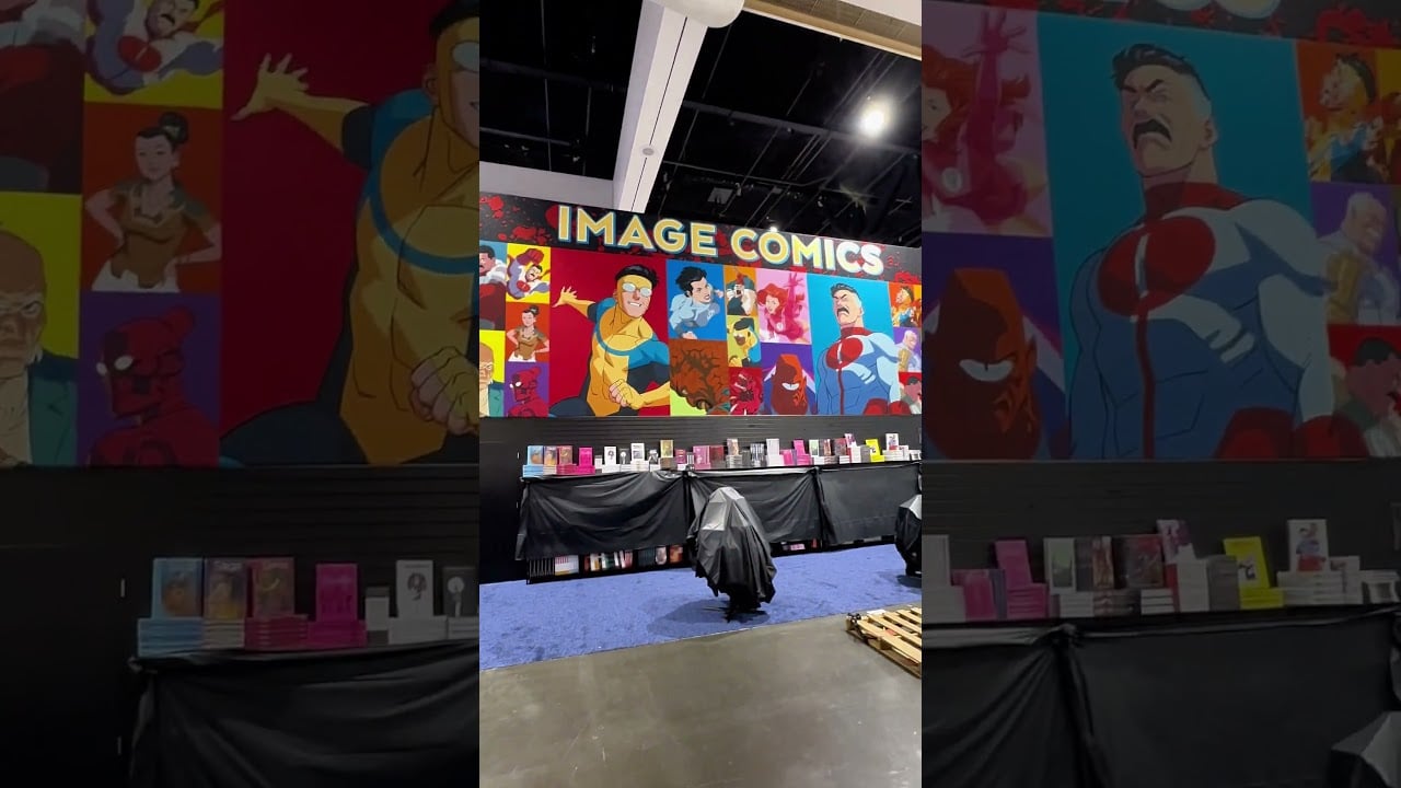 Behind the scenes San Diego Comic Con 2024 Before Doors Oppen #shorts #sdcc #comics