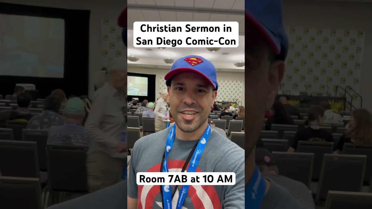 Christian Sermon In San Diego Comic-Con 2024