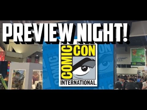 COMIC CON 2024 PREVIEW NIGHT!!!!