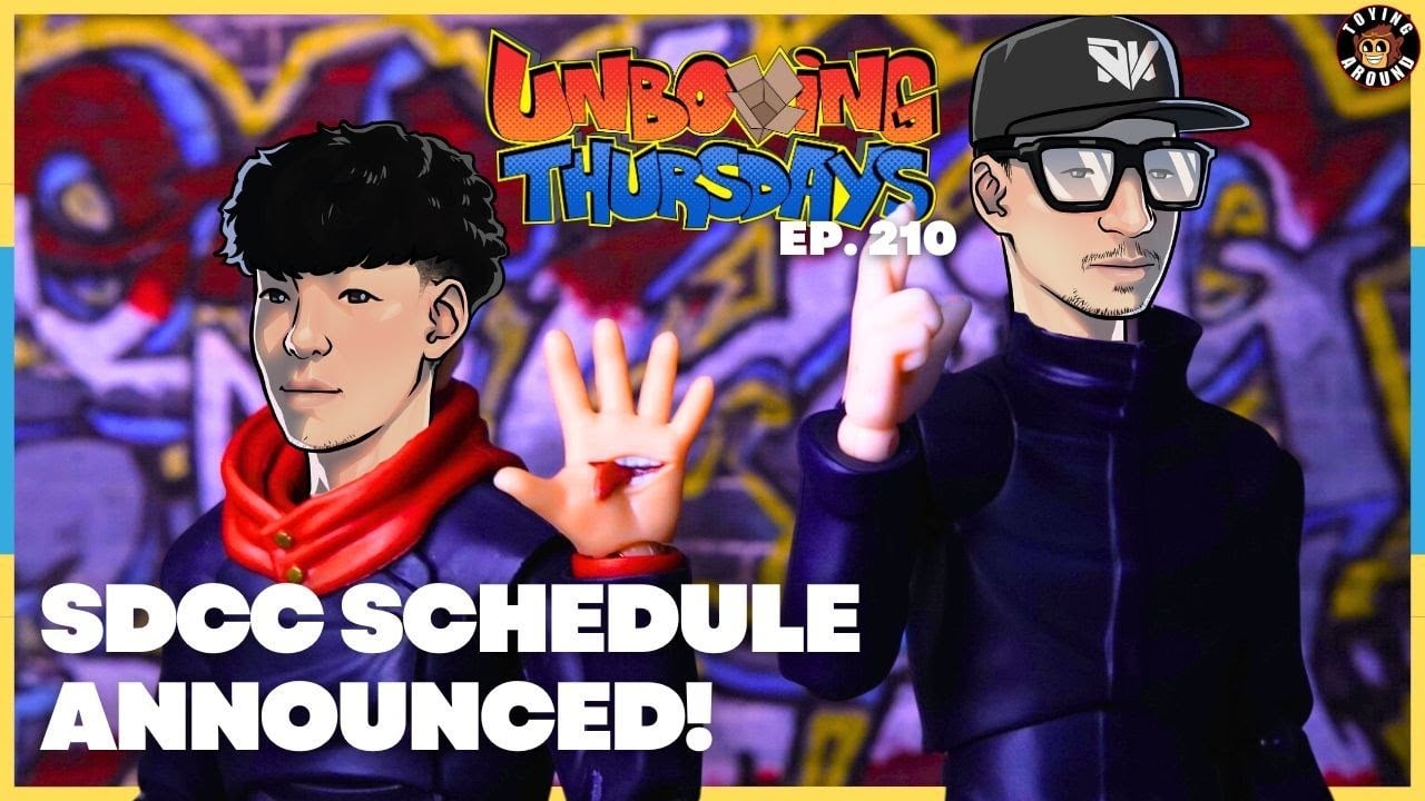 Comic-Con Exclusives, Panels, FIGURES! – Unboxing Thursdays EP210