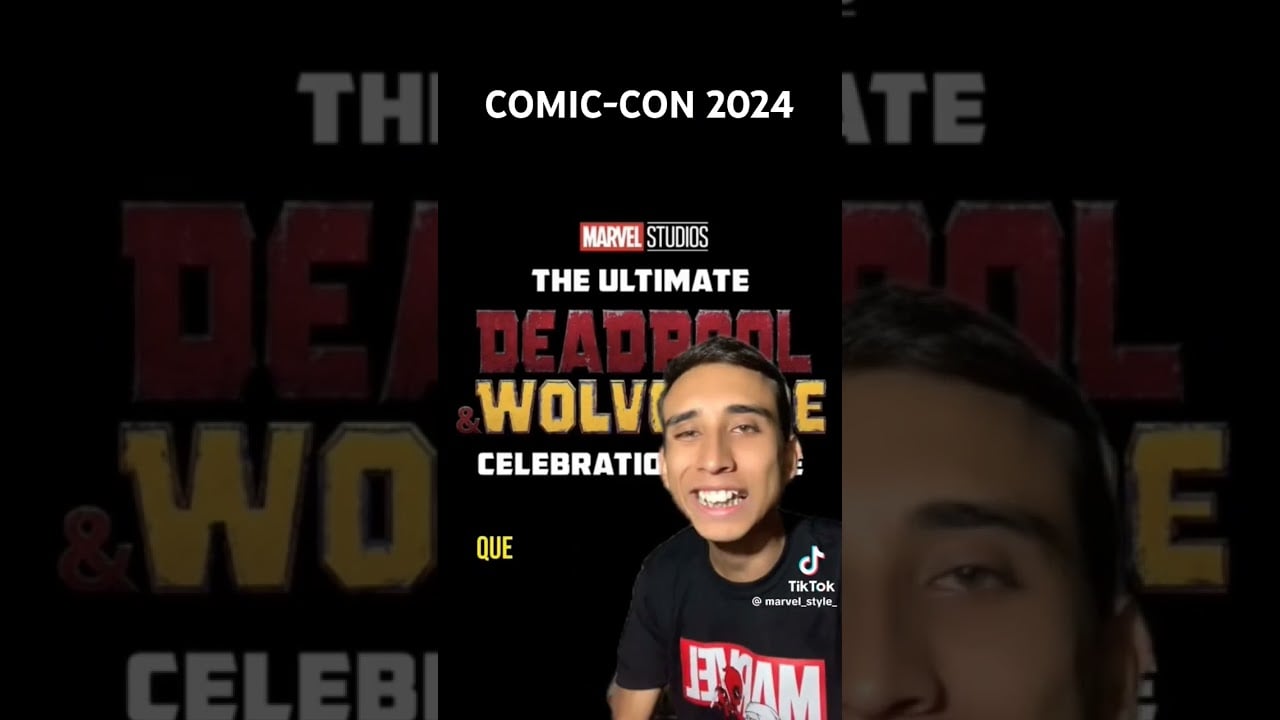 Comic-Con International Independent Film Festival! Comic-Con 2024! JULY 25–28 San Diego #deadpool