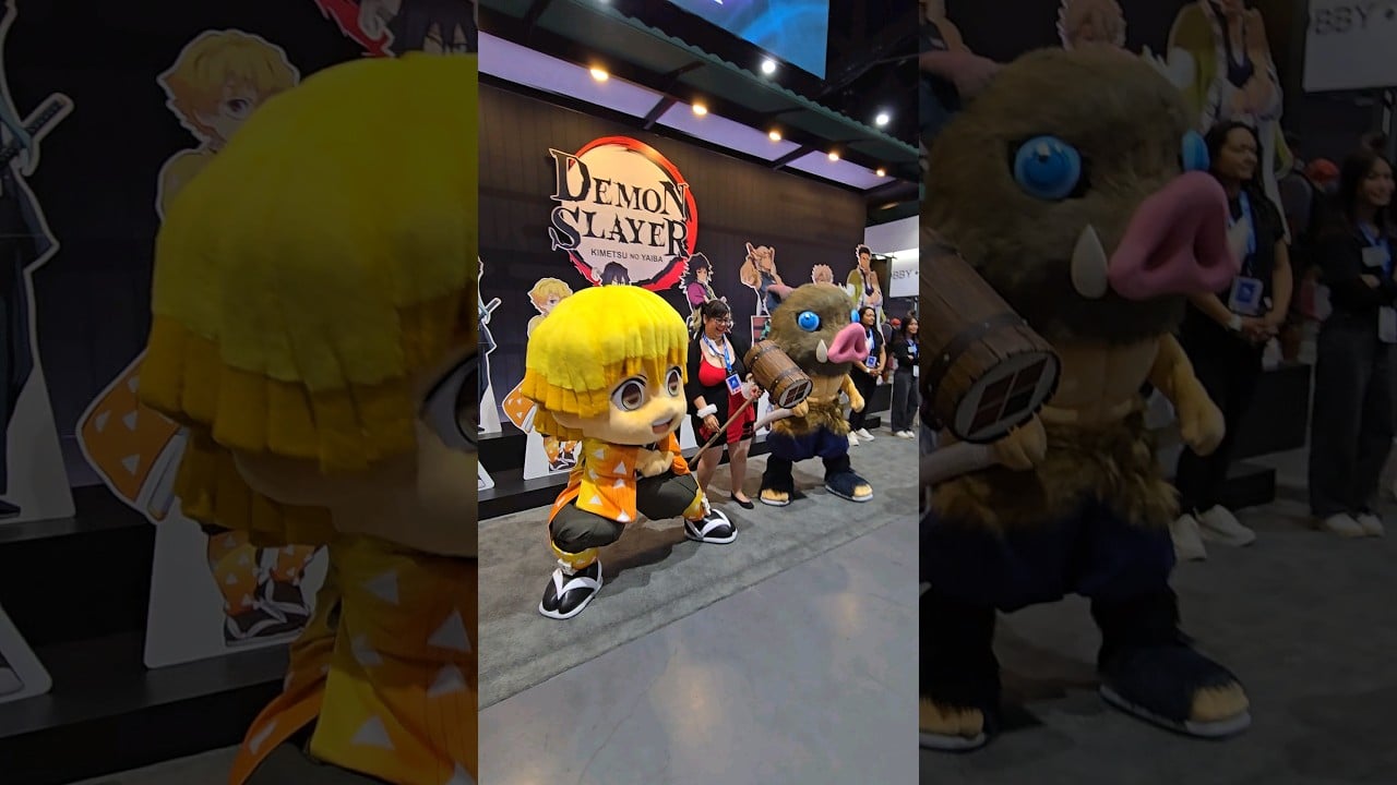 Demon Slayers Performed at SDCC San Diego Comic-Con 2024! #inosuke #zenitsu#demonslayer