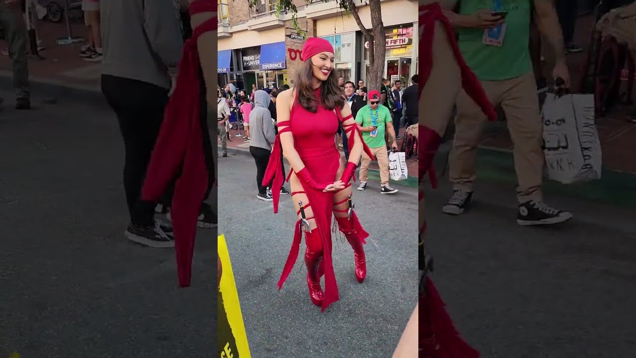 Elektra at San Diego Comic-Con 2024