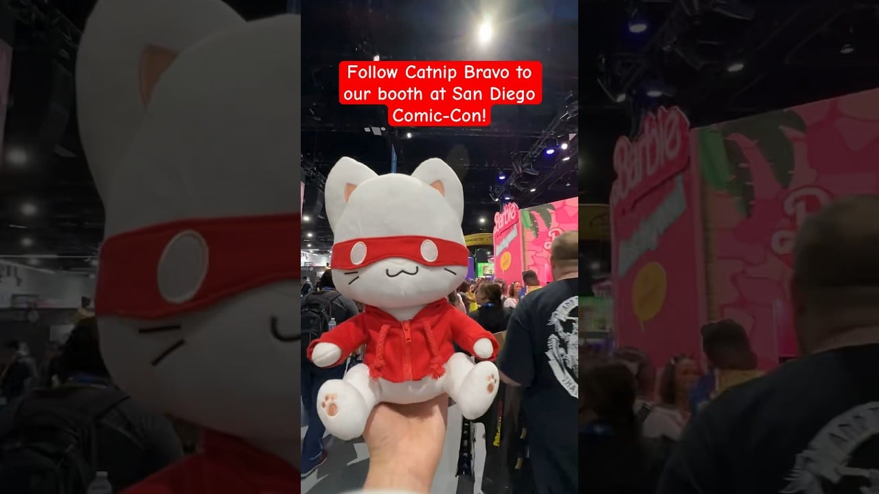 Follow Catnip Bravo at San Diego Comic-Con