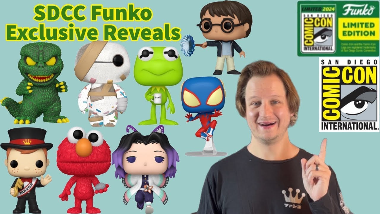 Funko Announced 40+ Exclusives For San Diego Comic Con 2024!