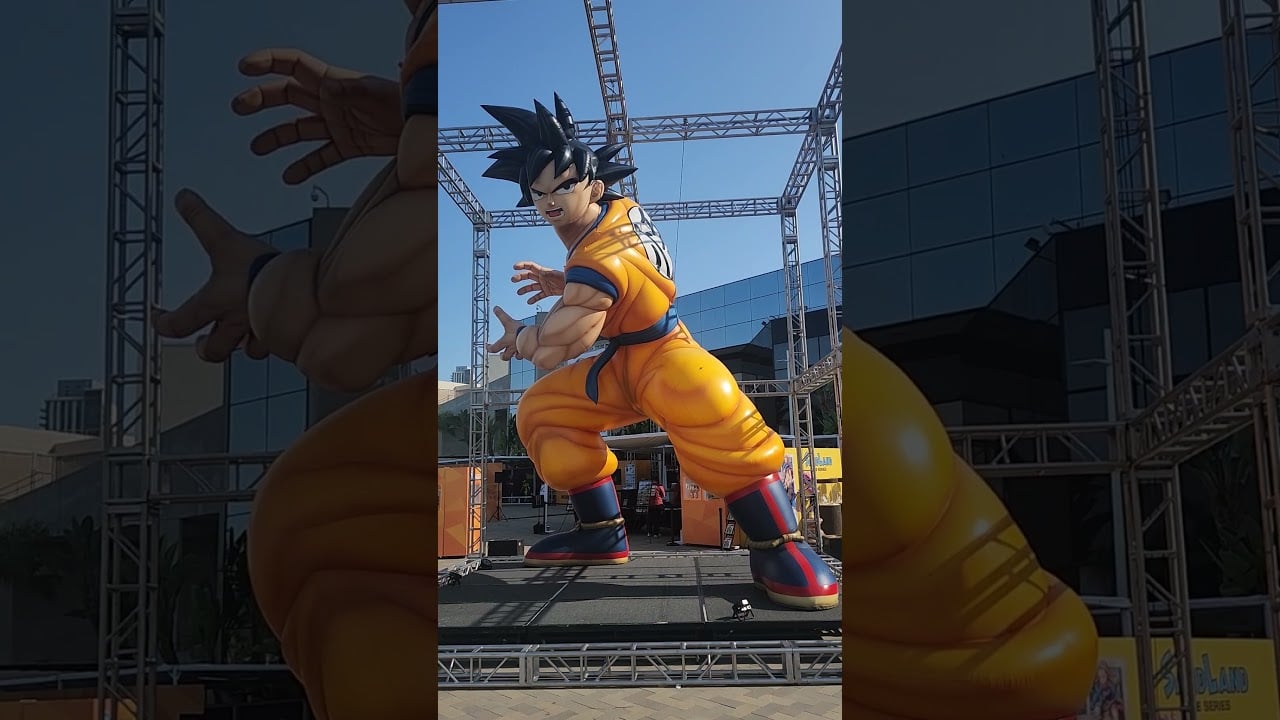 Goku Dragon Ball Z at San Diego Comic Con  #dragonball #dragonballz #goku #anime