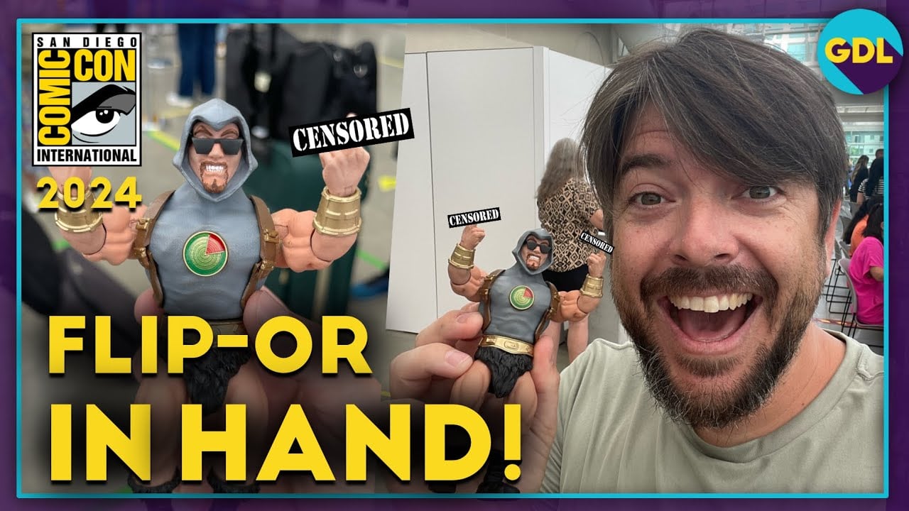 Hatter Toys Flip-Or IN HAND at SDCC 2024!