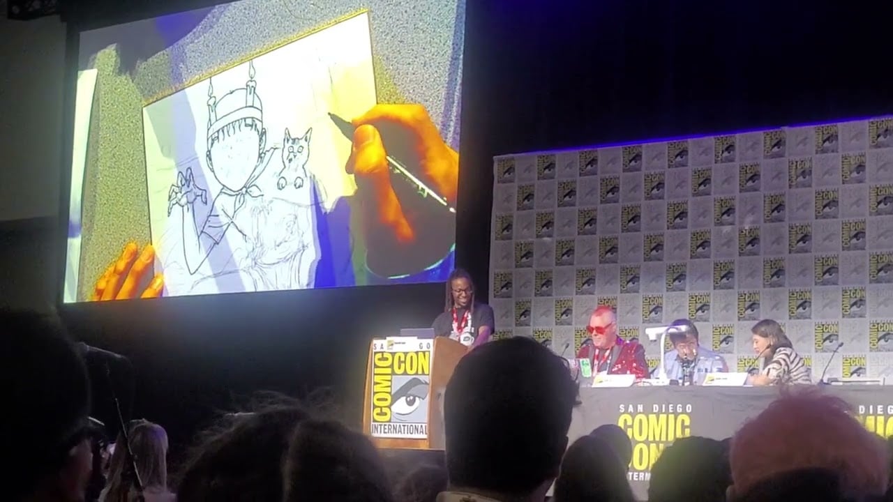 Junji Ito panel at San Diego Comic Con 2023