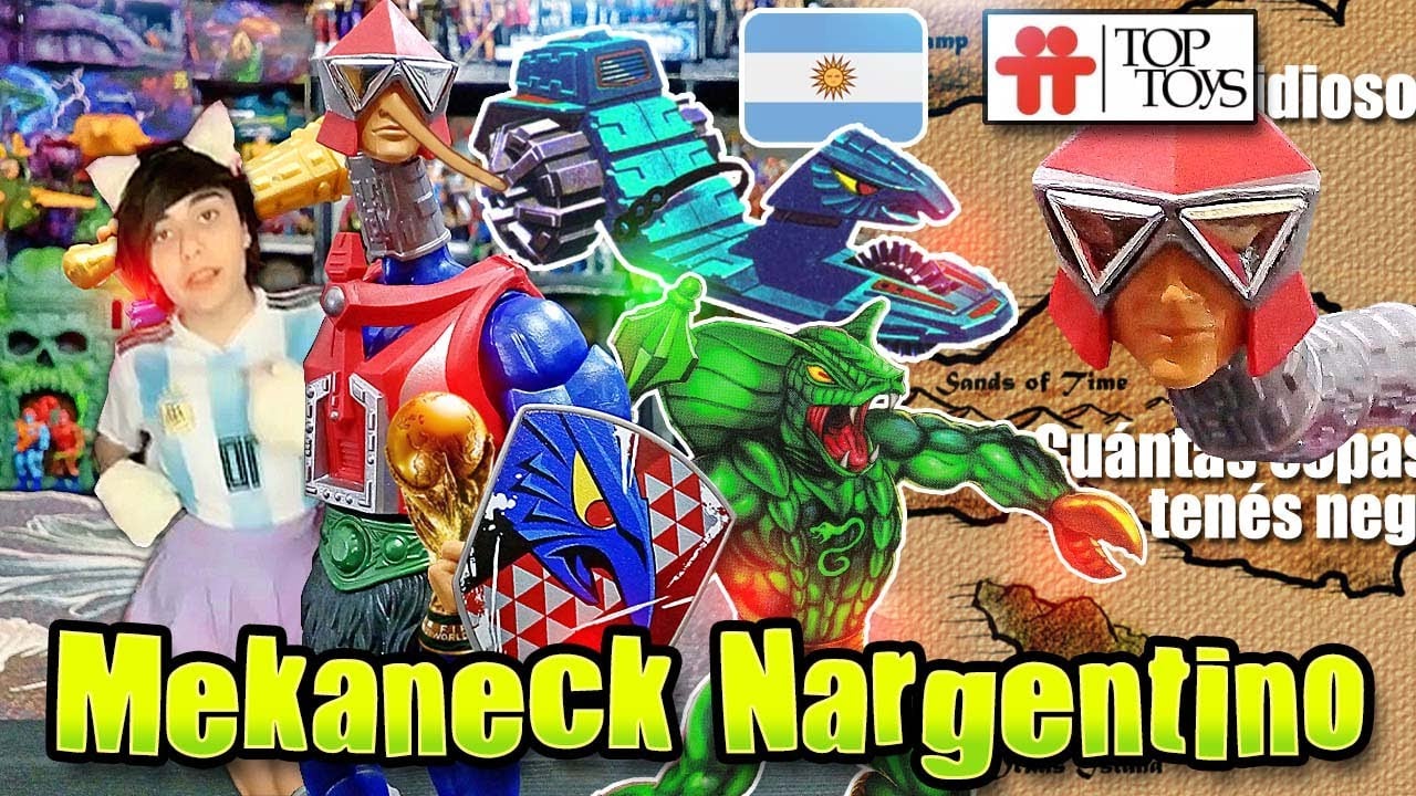 Mekaneck Argentino de Masterverse Homenaje a Top Toys + Lore