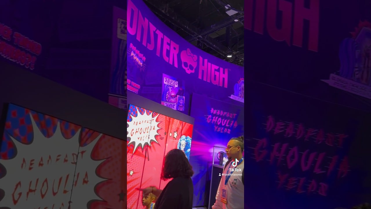 Monster high at San Diego Comic Con 2024! #monsterhigh #sdcc #dolls #monsterhighsdcc