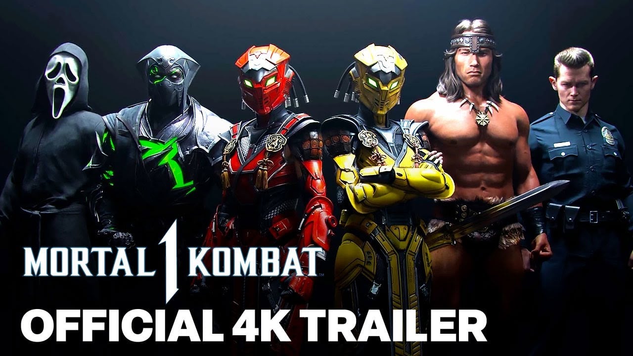 Mortal Kombat 1 – Ghostface, T-1000, Conan, Noob Saibot, Sektor and Cyrax Official Reveal Trailer