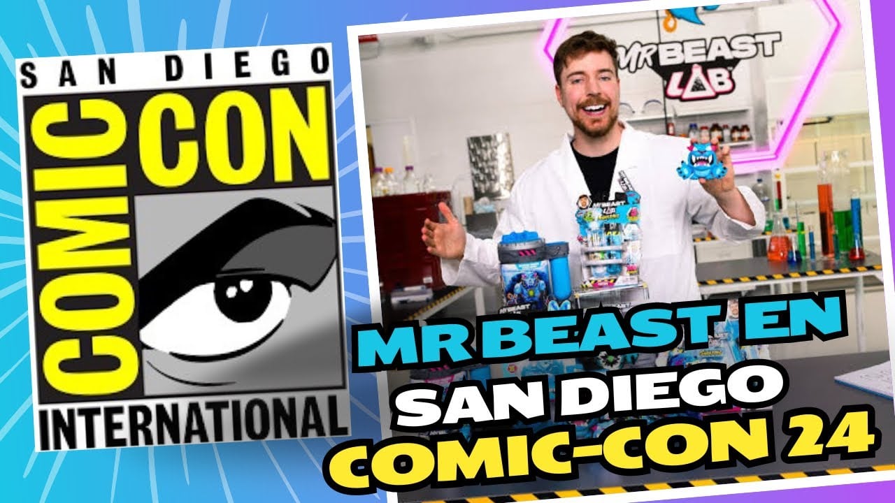 MR BEAST me REGALÓ esto en la SAN DIEGO COMIC CON 2024