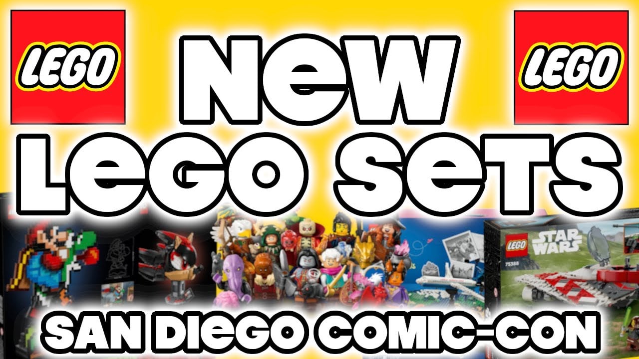 NEW LEGO SETS REVEALED – SAN DIEGO COMIC-CON 2024