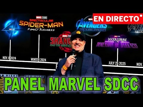 PANEL MARVEL STUDIOS SAN DIEGO COMIC CON 2024 KEVIN FEIGE MUESTRA EL FUTURO DE LAS PELICULAS MARVEL