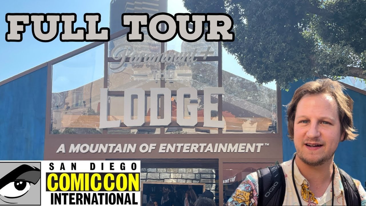 Paramount+’s The Lodge Full Tour At San Diego Comic Con