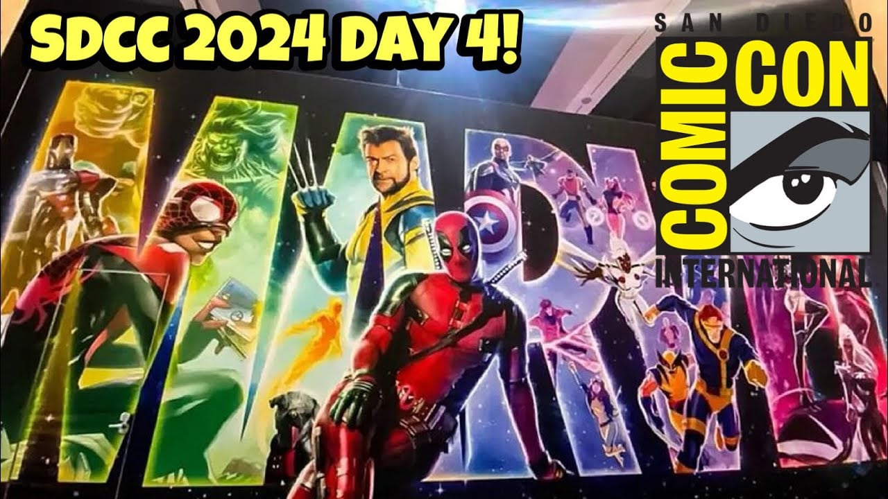 San Diego Comic Con 2024 Day 4! My Final Walk Through