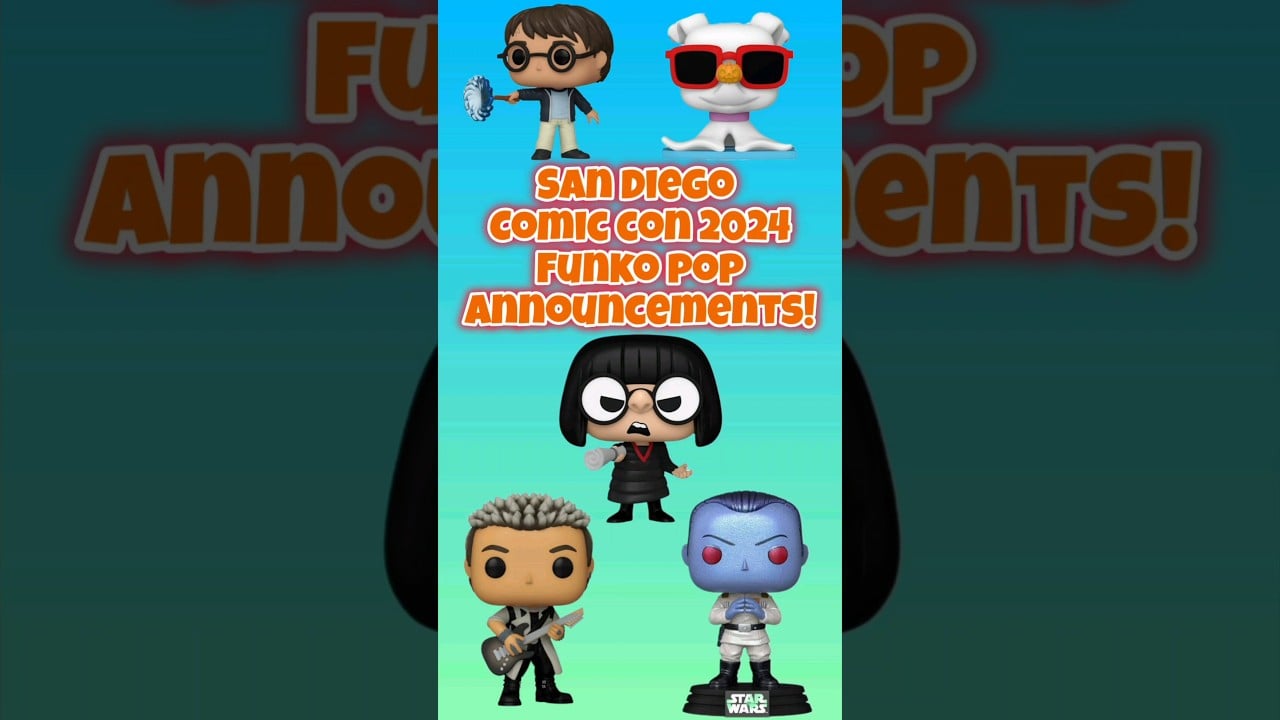 San Diego Comic Con 2024 Funko Pop Releases! #funkopops #shorts