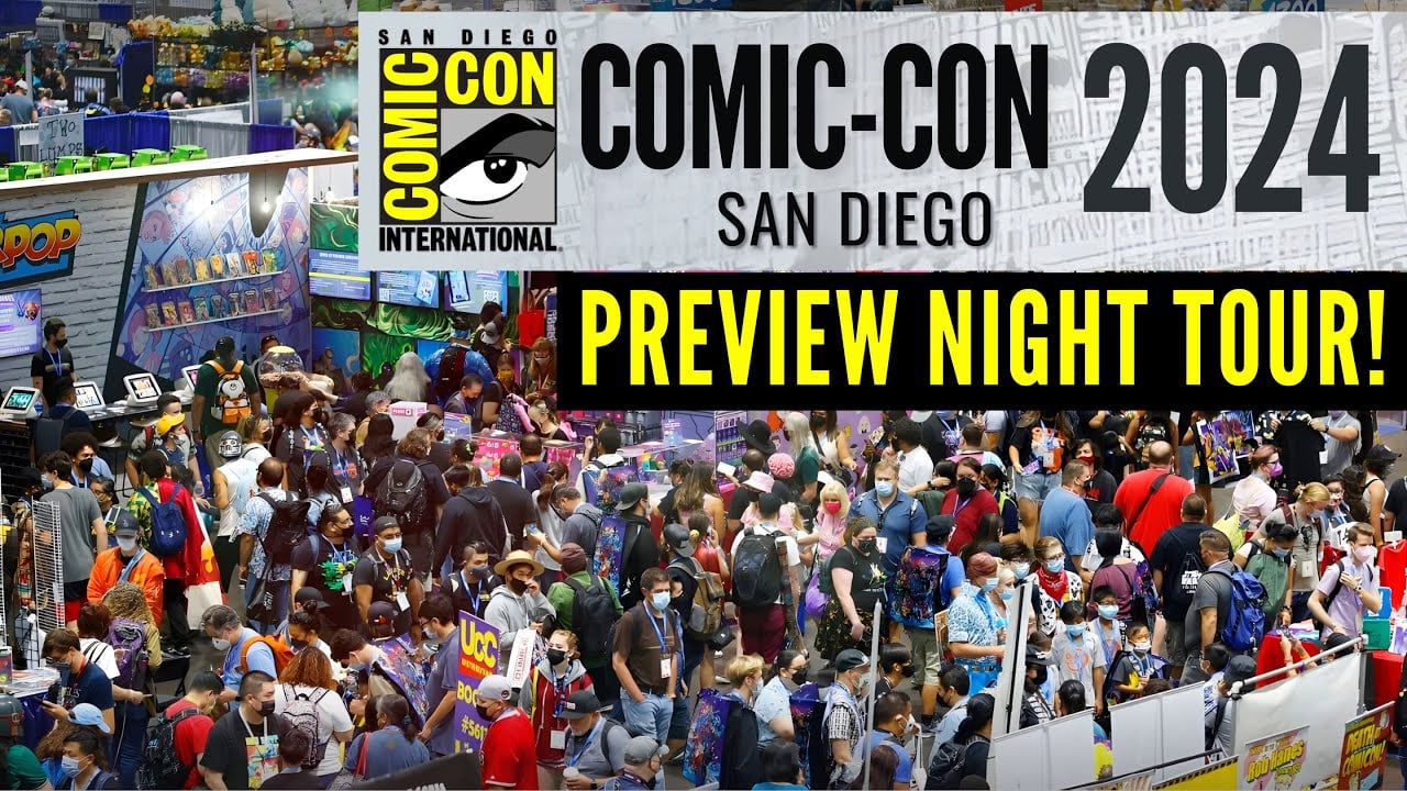 San Diego Comic Con 2024 Preview Night Tour: First Look at the Exhibit Hall!