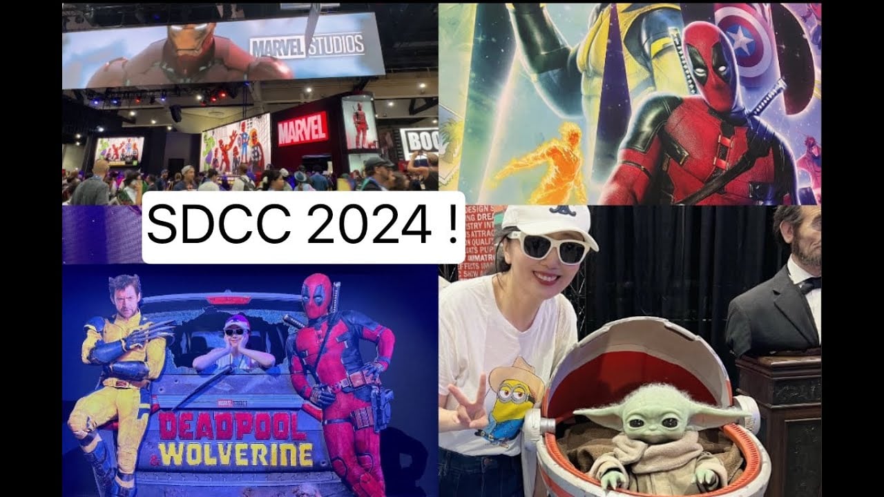 San Diego Comic Con 2024 ( #sdcc2024 #comiccon2024  )