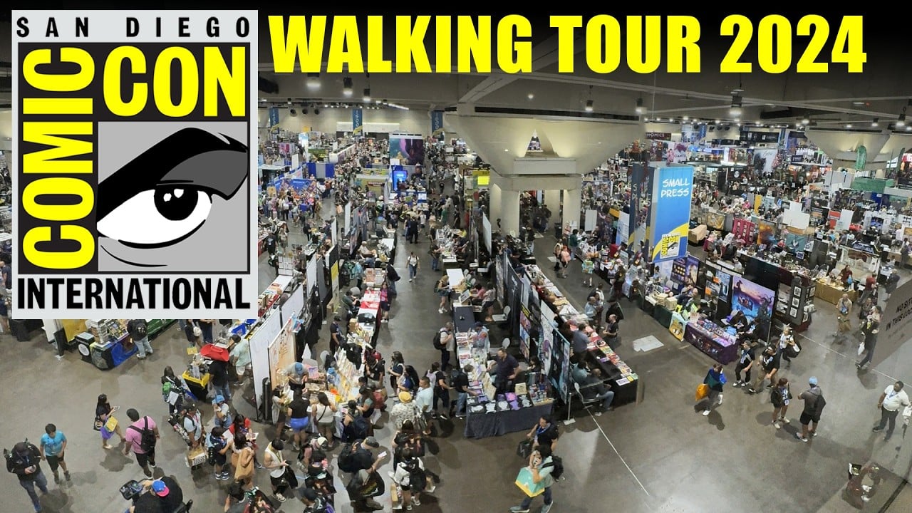 San Diego Comic Con 2024 – Show Floor Walking Tour – SDCC 2024 – Full Walkthrough