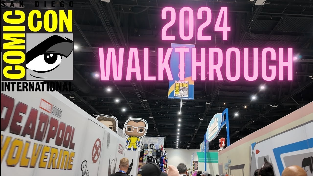 San Diego Comic Con 2024 Walkthrough – Exhibit Floor