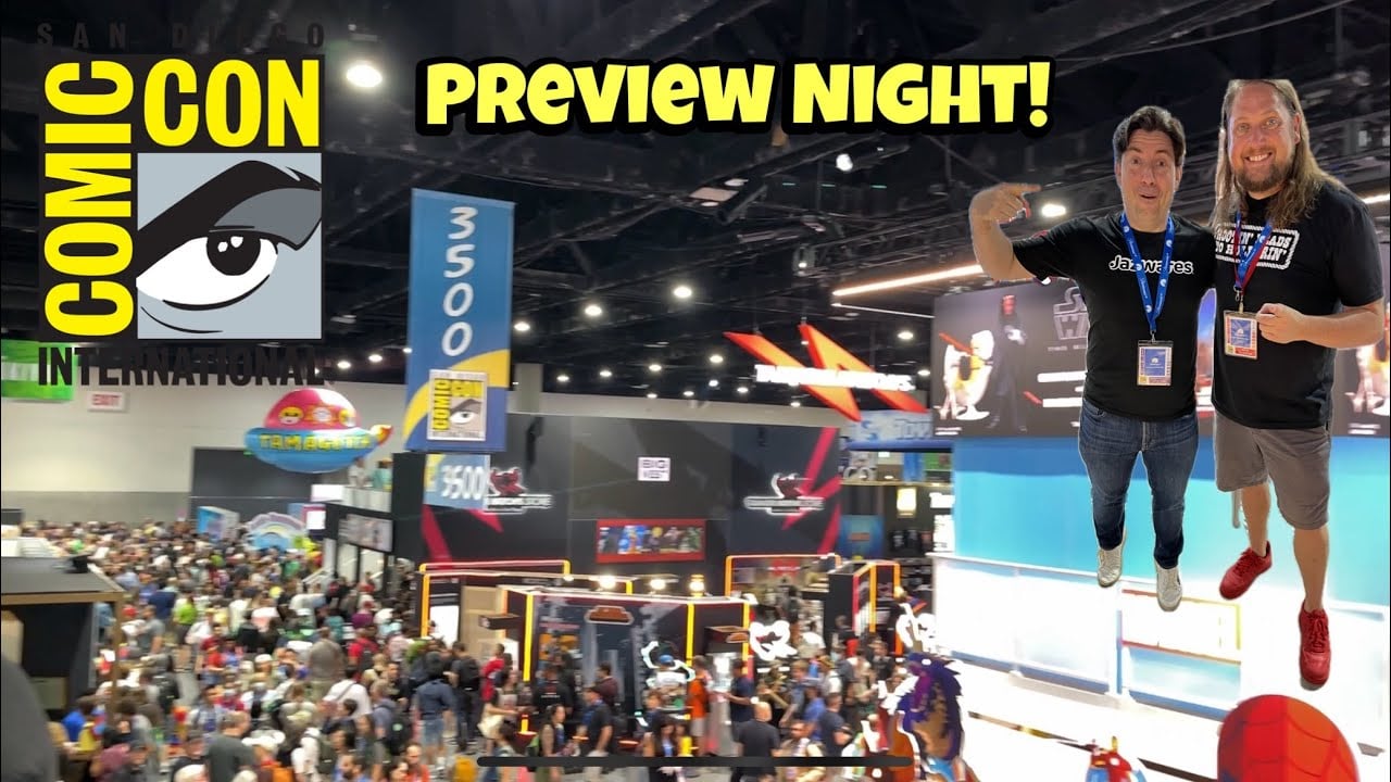 San Diego Comic Con Preview Night! The Madness Begins!