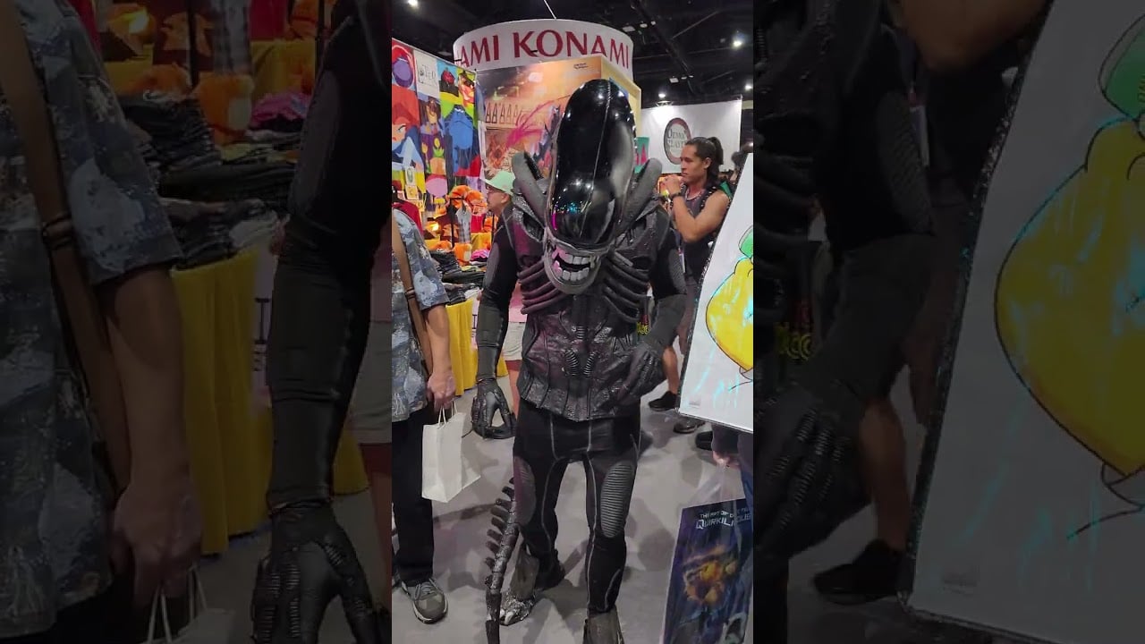 Scary Xenomorph Spotted at San Diego Comic-Con 2024!