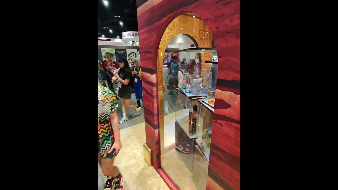 SDCC San Diego Comic Con 2024 Con Floor – First Person view via Meta AI glasses