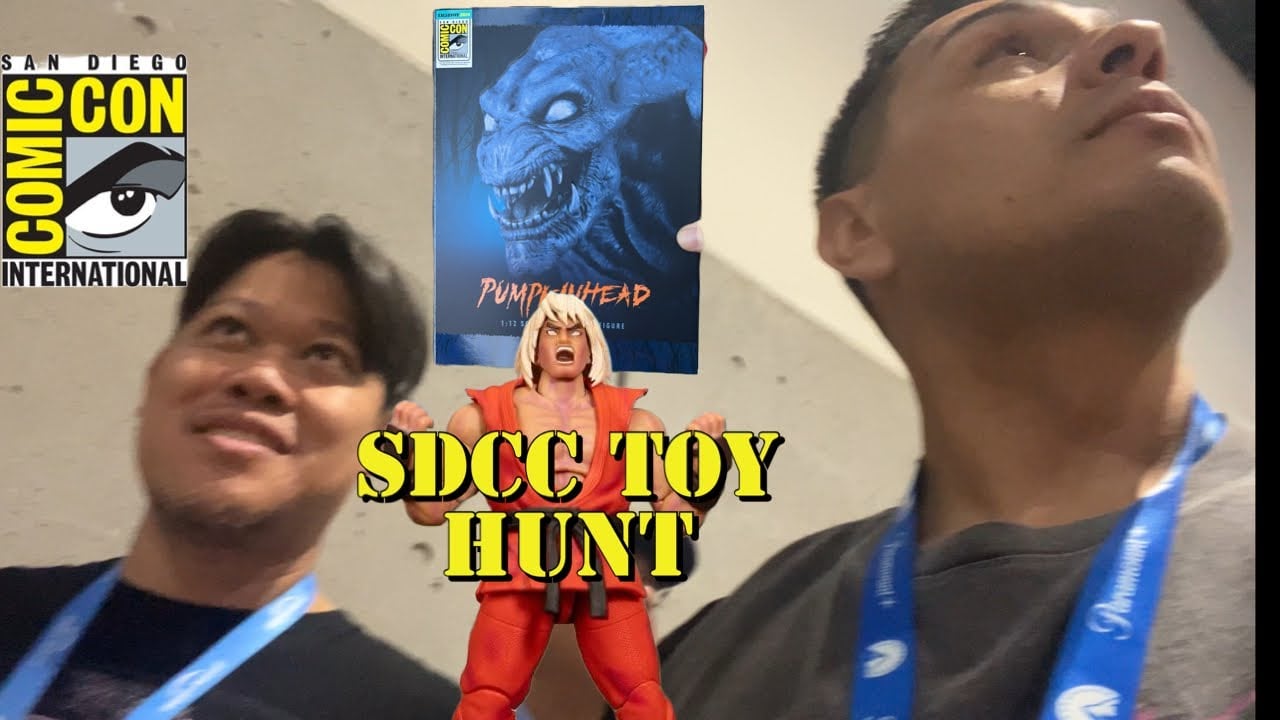 Toy Hunting at San Diego comic con 2024