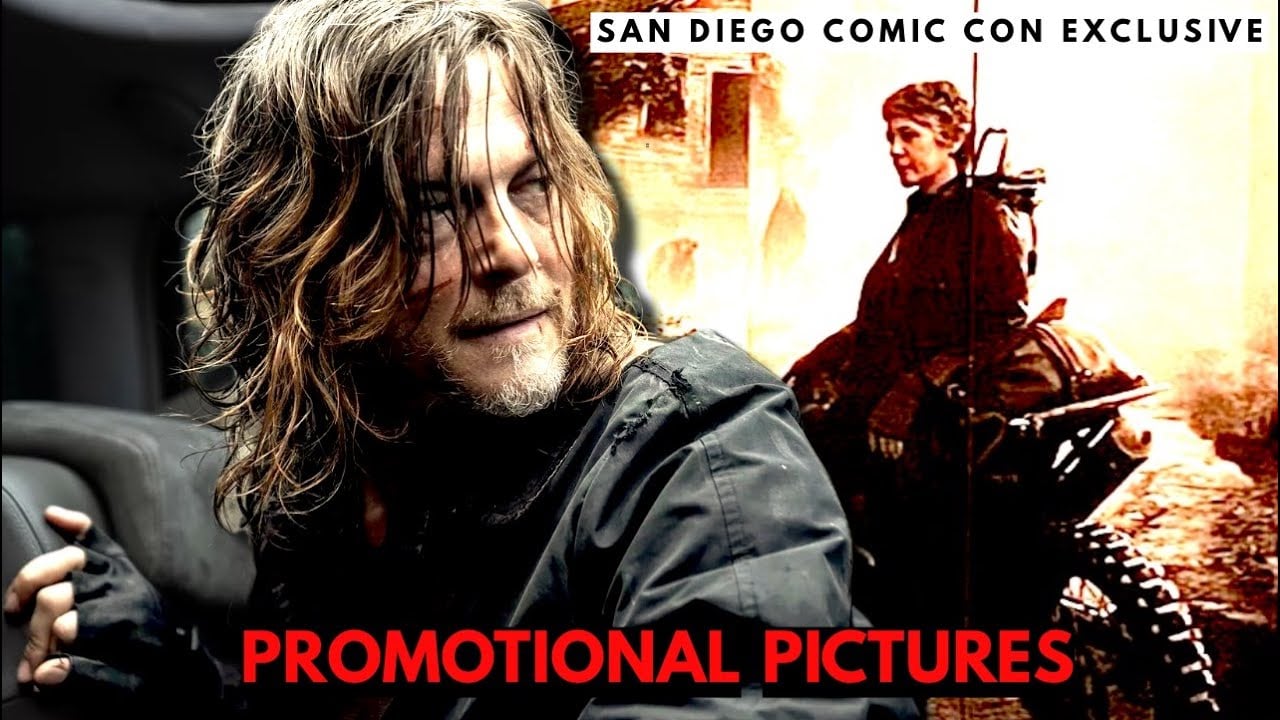 TWD DD: San Diego Comic Con Exclusives! Promo Pictures | Walking Dead Daryl Dixon: Book of Carol