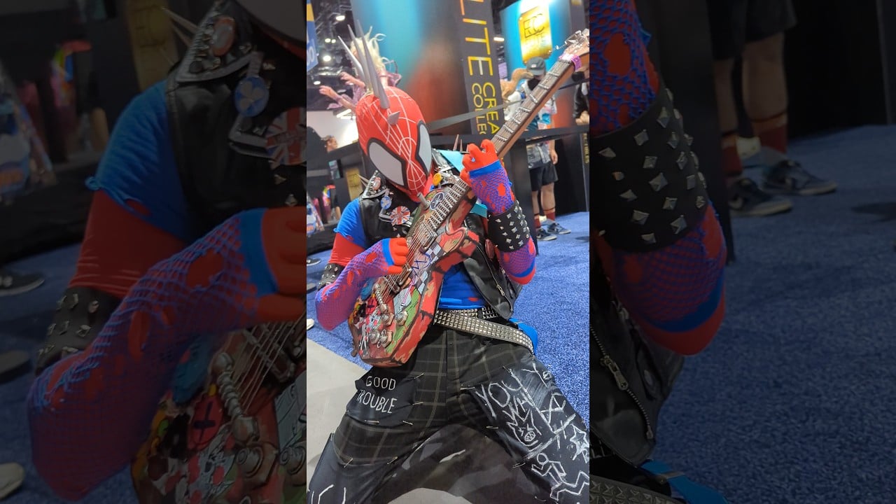 WICKED Spider-Man cosplay from San Diego Comic-Con 2024 #spiderman #marvel #cosplay