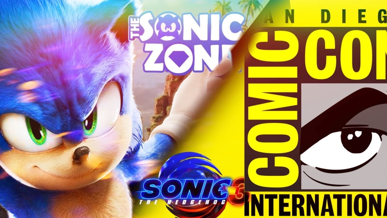 WILL THE SONIC 3 TRAILER BE AT SAN DIEGO COMIC CON [plus more news !!!]