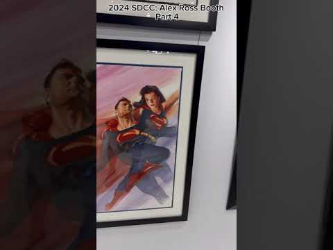 2024 San Diego Comic Con: Alex Ross Part 4 #artwork #alexross #comiccon #collectibles #shorts