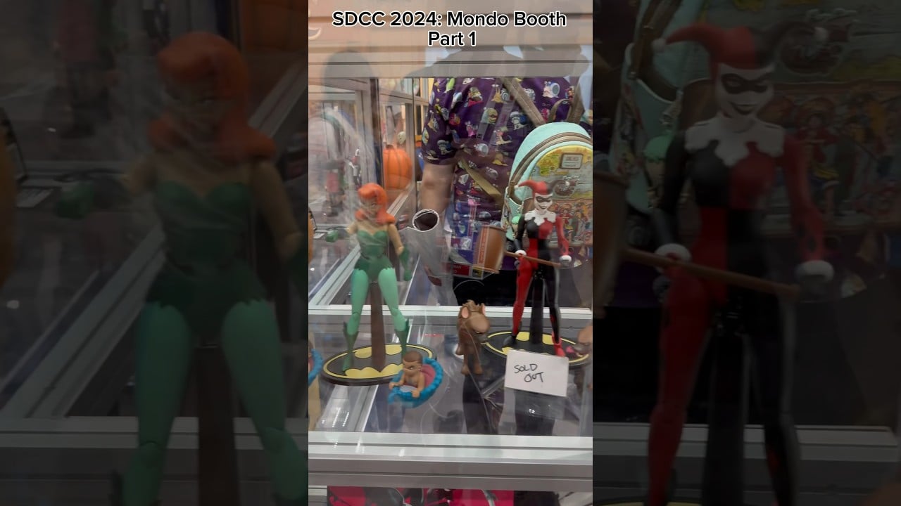 2024 San Diego Comic Con: Mondo Booth Part 1 #actionfigures #mondo #sandiegocomiccon #shorts