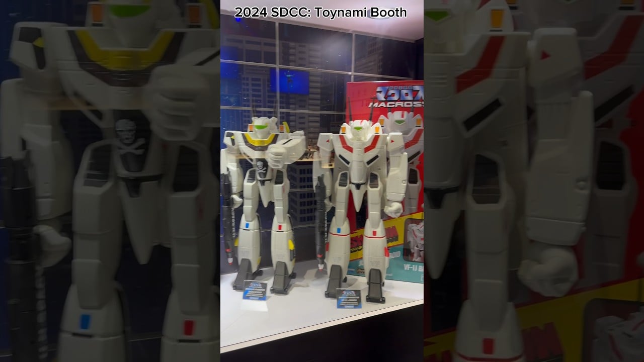 2024 San Diego Comic Con: Toynami Booth #toynami #voltron #robotech #shorts