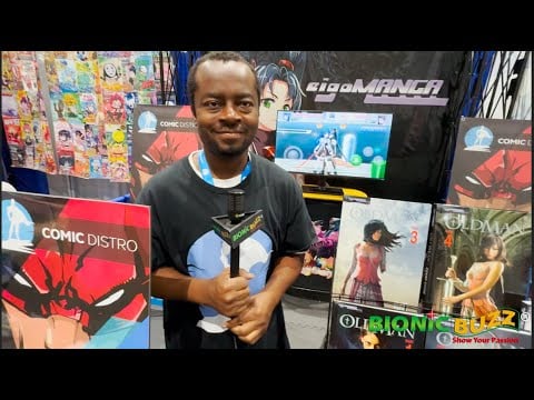 Comic Book Publisher Austin Osueke from eigoMANGA Interview at SDCC 2024