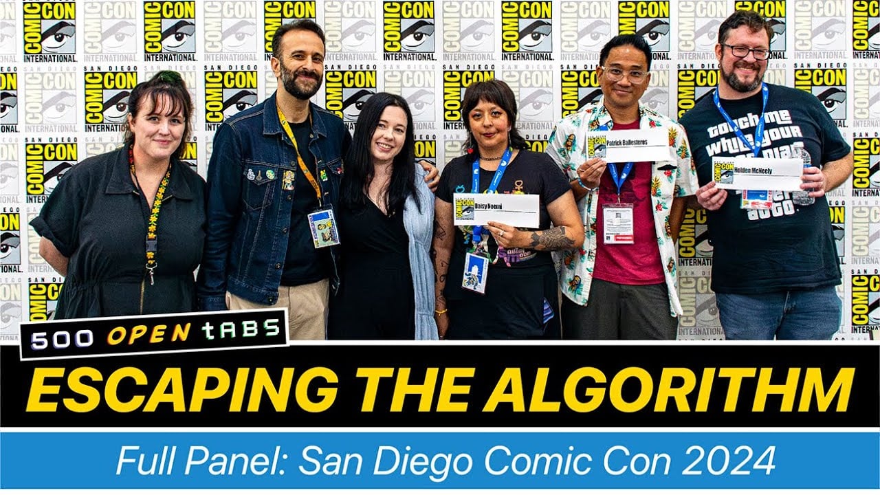 Escaping the Algorithm: San Diego Comic Con 2024 Full Panel #SDCC