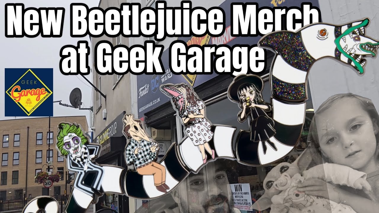 Exploring Geek Garage’s New Beetlejuice Merch + San Diego Comic-Con Recap with Paul!