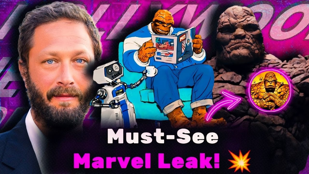 First Look at The Thing in MCU’s The Fantastic Four: First Steps! | Comic Book Look Revealed!