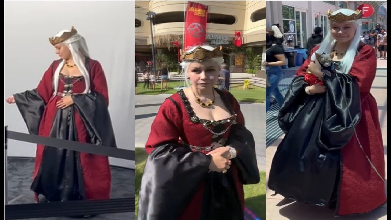 HIP-HOP INTRO of Queen Rhaenyra Targaryen @ San Diego Comic Con 2024 by Cosplayer Nation